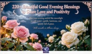 220+ Beautiful Good Evening Blessings to Share Love and Positivity