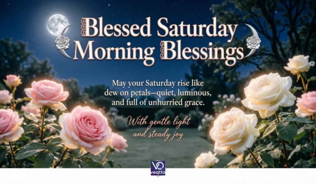 Blessed Saturday Morning Blessings