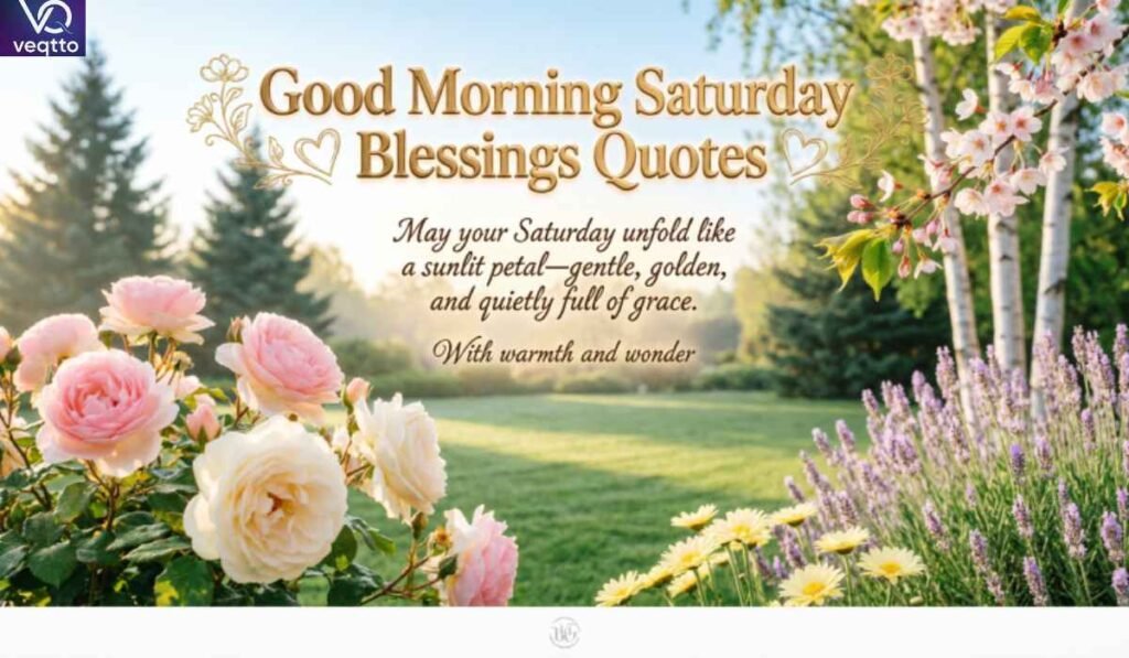 Good Morning Saturday Blessings Quotes