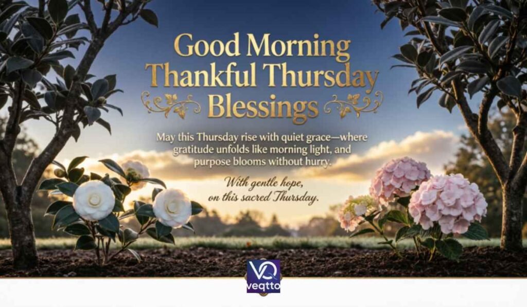 Good Morning Thankful Thursday Blessings