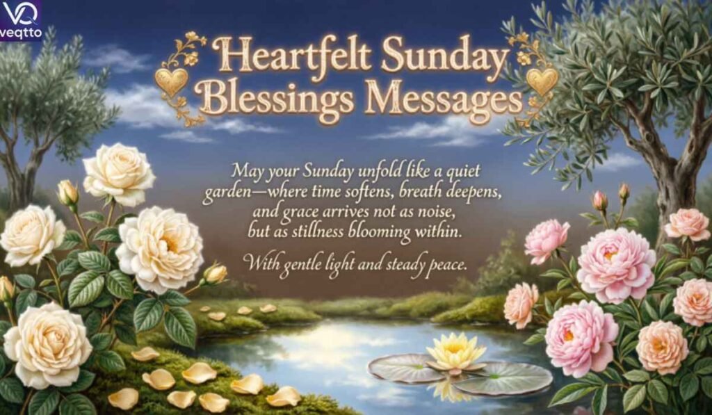 Heartfelt Sunday Blessings Messages