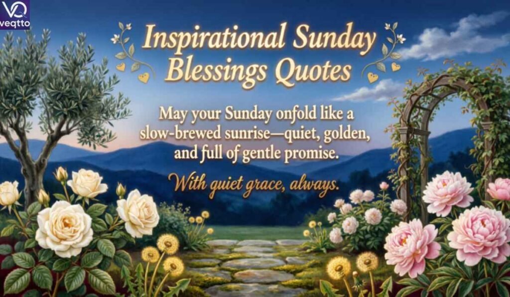 Inspirational Sunday Blessings Quotes