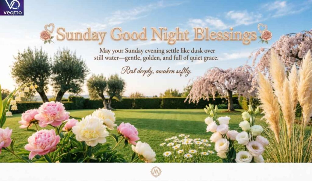 Sunday Good Night Blessings
