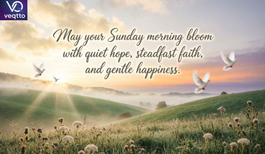 Sunday Morning Blessings for Hope, Faith, and Happiness