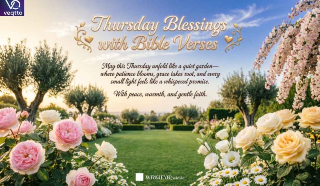 Thursday Blessings with Bible Verses